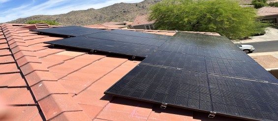 13.6KW PV System installation